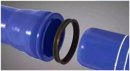 承插式涂塑复合钢管在线制作