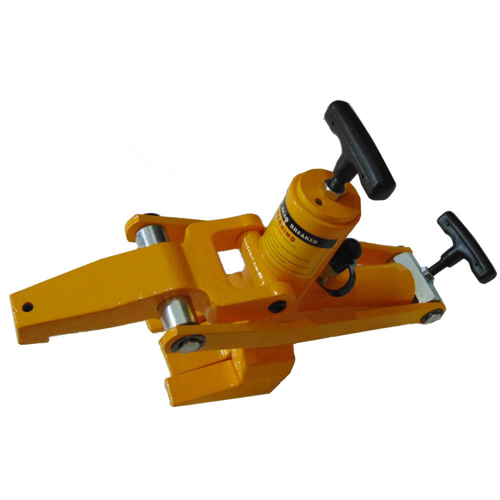 厂家直销铲车轮胎扒胎器工程车拆轮胎工具气动便携式压胎机装载机液压剥胎器