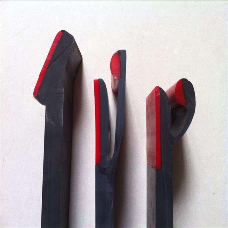 橡胶聚氨酯防溢裙边 导料槽聚氨酯挡煤板 双密封Y型裙板