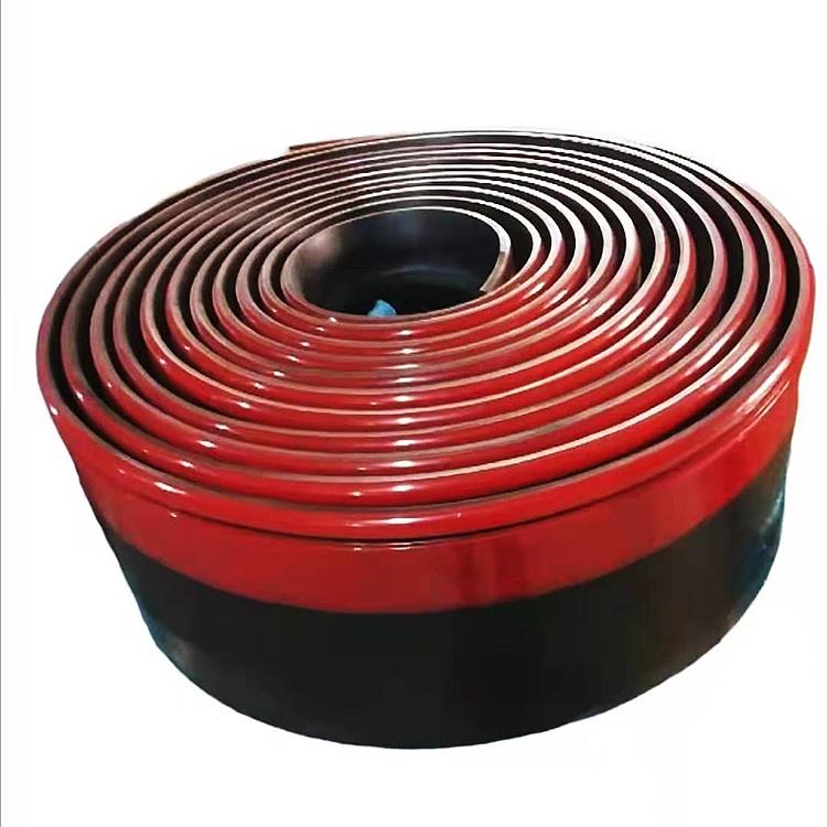 天然橡胶防溢裙板 聚氨酯输煤皮带挡煤皮子