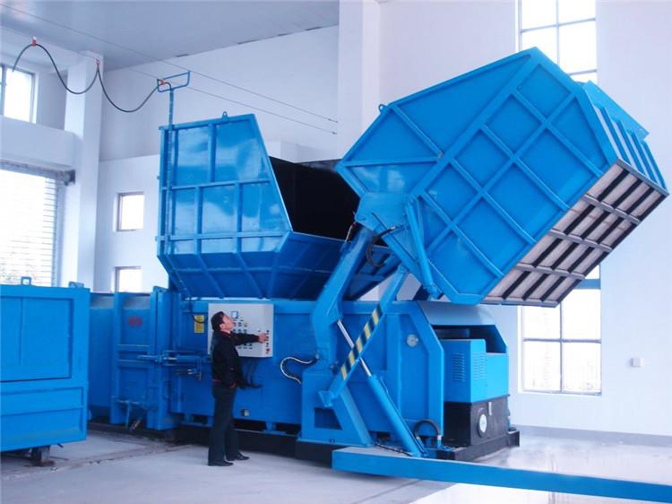 城镇压缩垃圾站 卧式分体式垃圾站压缩储存设备