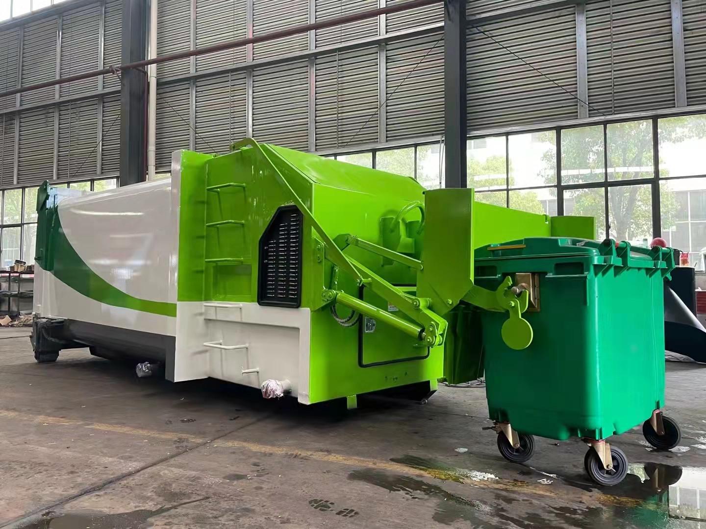 垃圾压缩站设备  智能移动式垃圾站 挂桶式垃圾站