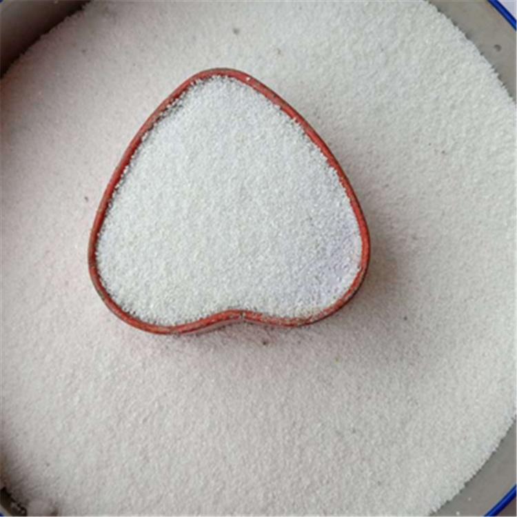 汉白玉砂工厂 涂料汉白玉砂 白色彩色细砂 规格齐全  厂家直供