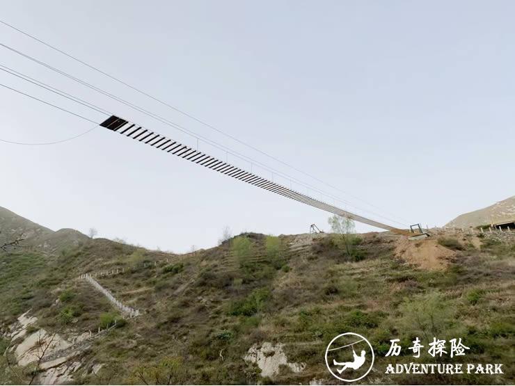 山西阳泉古村步步惊心吊桥对外开放，欢迎前来体验！