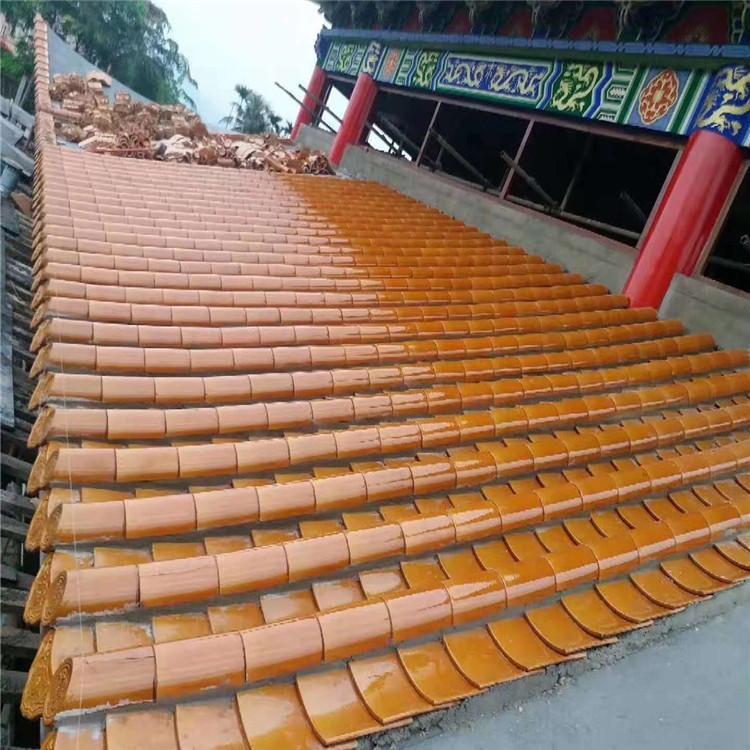 树脂琉璃瓦 合成树脂瓦 屋顶建筑用别墅 装饰琉璃瓦