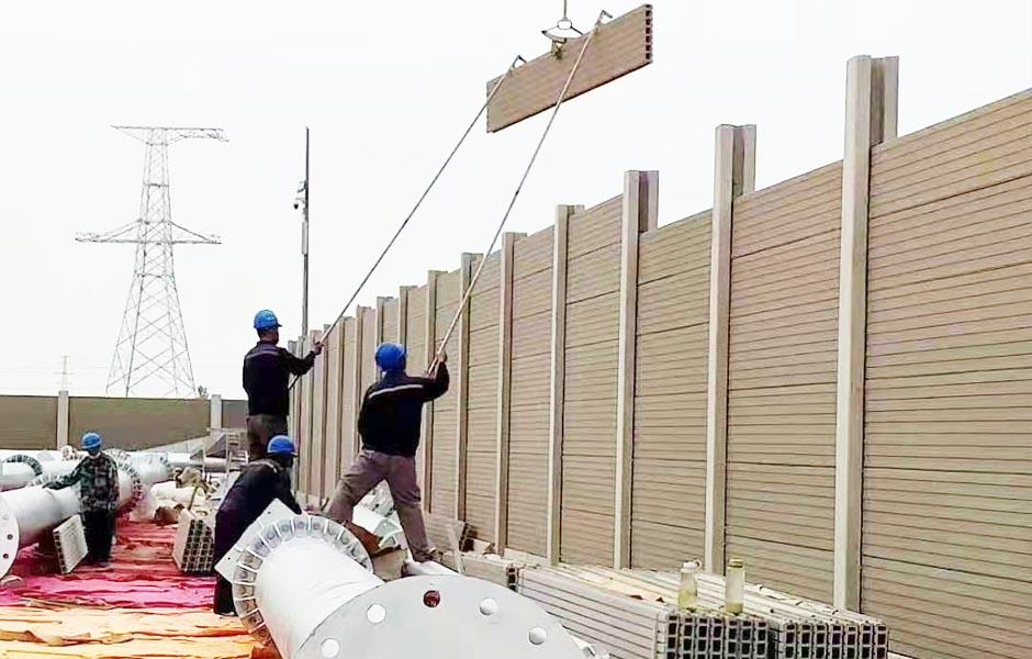 轻质混凝土声屏障厂家供应-高速公路轻质混凝土声屏障价格实惠