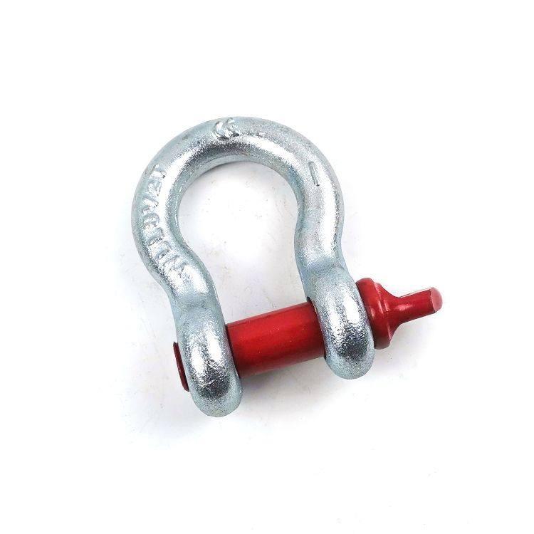 兴安盟d型卸扣生产厂家  合力索具起重卸扣