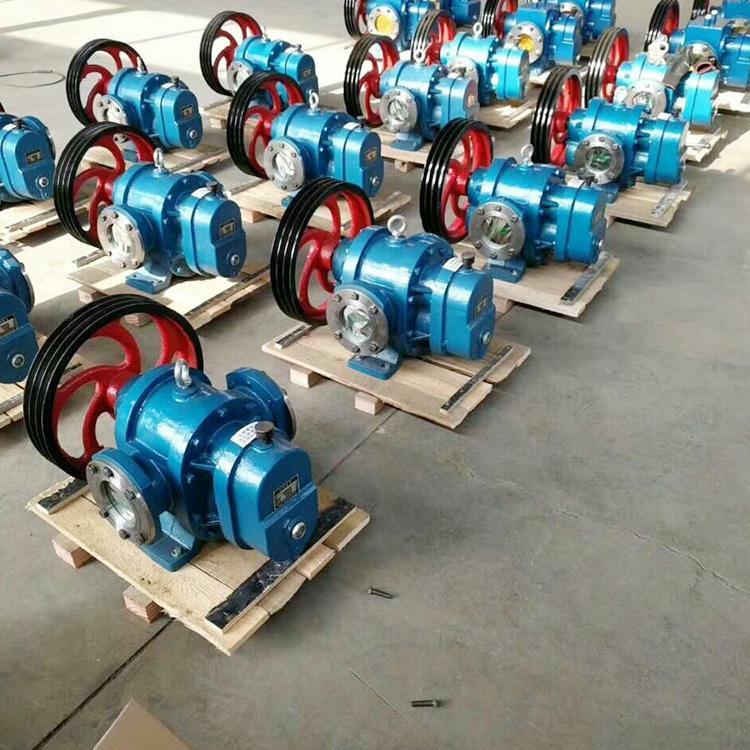 工业罗茨油泵 LC保温罗茨油泵 高粘度转子泵 4寸高温输油泵