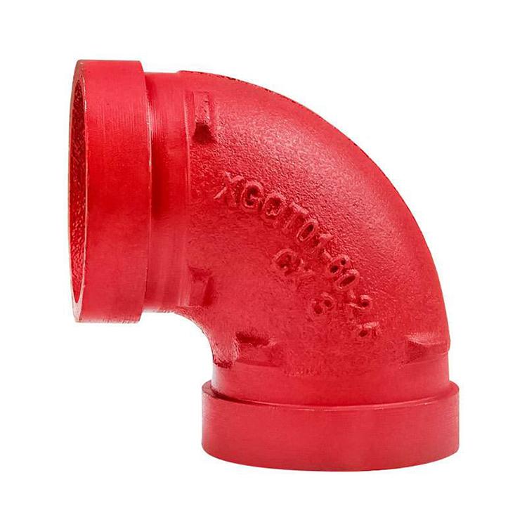  沟槽弯头 沟槽45度弯头 伟东管道厂家 