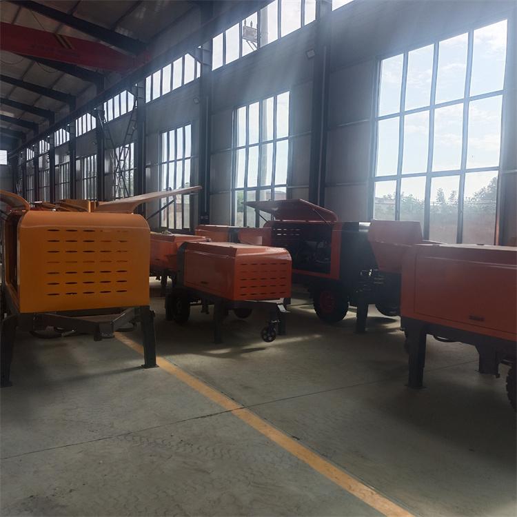 水泥混凝土二次构造柱泵大型地泵工地用细石砂浆输送泵一体机小型