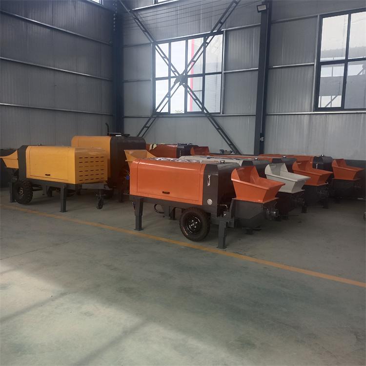 工地用水泥混凝土搅拌输送一体机小型混泥土泵二次构造柱泵价格