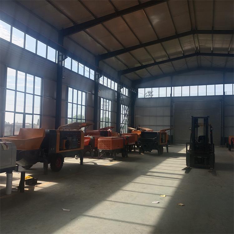 混凝土输送泵 高压大型地泵工地用水泥细石砂浆一体机小型搅拌车