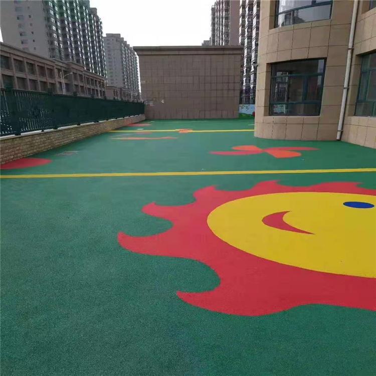 幼儿园epdm弹性塑胶地面 epdm塑胶地坪