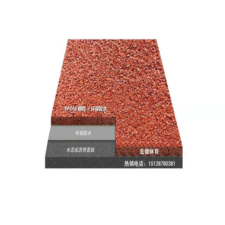 epdm塑胶跑道 学校幼儿园环保塑胶跑道 材料批发