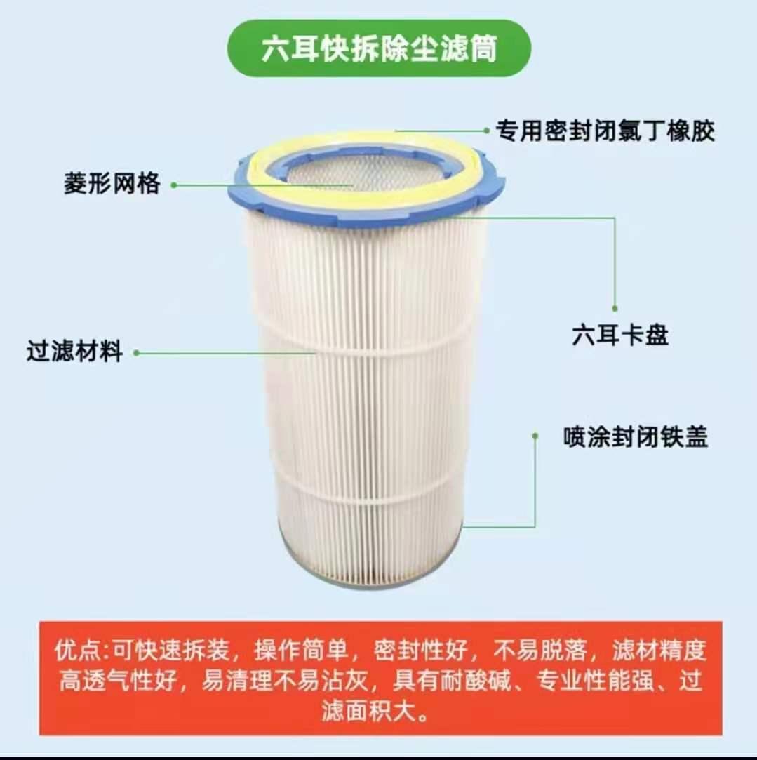 除尘滤筒的4大特点分别是什么？