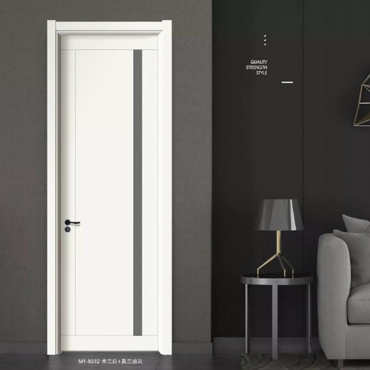 木门碳晶无漆套装门干性漆实木复合门安置房门价格PVC免漆门工程门