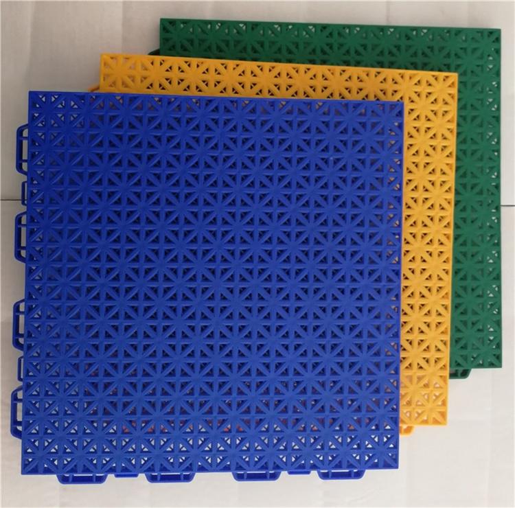 悬浮地板篮球场 学校新国标悬浮地板篮球场施工 