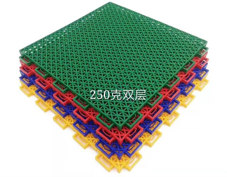 双层悬浮地板生产厂家聚丙烯悬浮地板 创新型悬浮地板