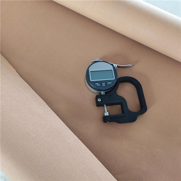 土黄色有机硅防水帆布 防雨防晒篷布  