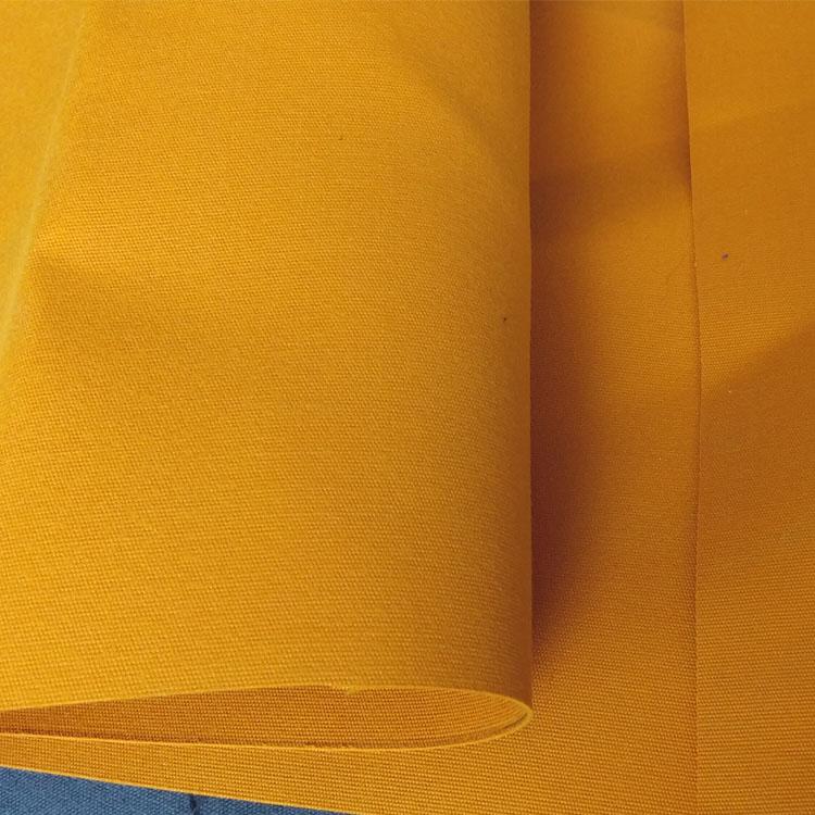 黄色蒙古包帐篷布有机硅防水涤纶布防雨遮阳防晒帆布篷布