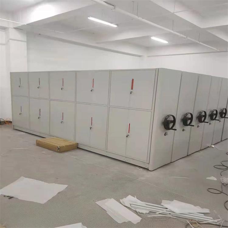 白色/亚光浅灰色冷轧钢板密集柜 来图定制