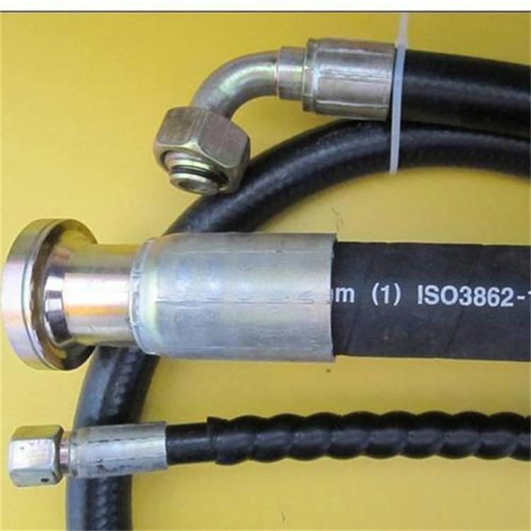 工业机械高压油管 钢丝编织橡胶软管