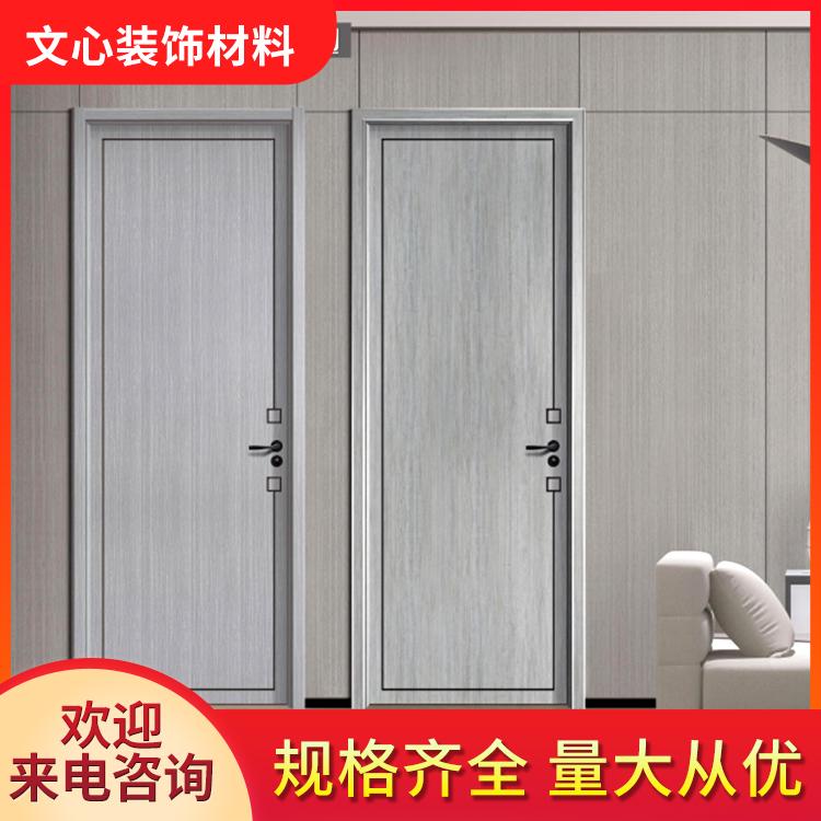  烤漆木门 实木复合门 CPL木门 烤漆门 CPL镶金属条 纳米漆系列厂家定制