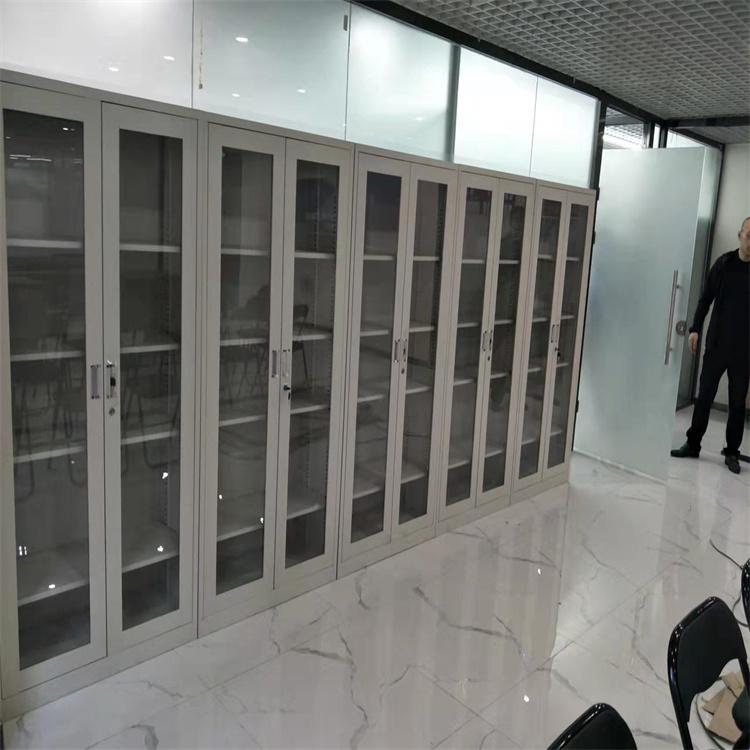 文件柜 钢质铁皮材质 带锁档案资料储物支持定做功能