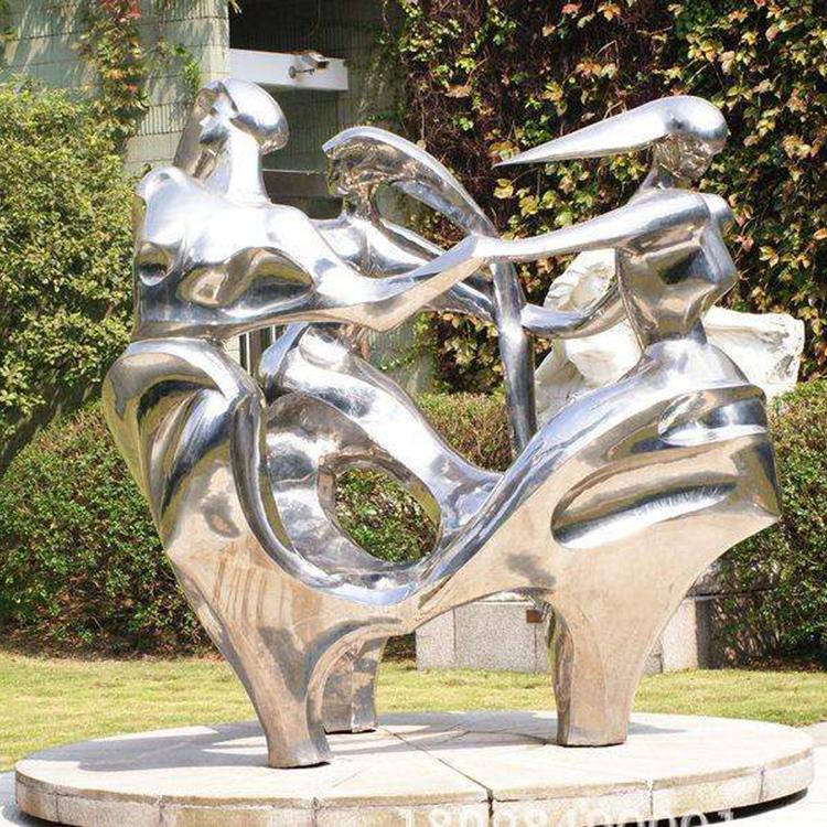 景观园林城市雕塑 广场不锈钢雕塑 万益园林