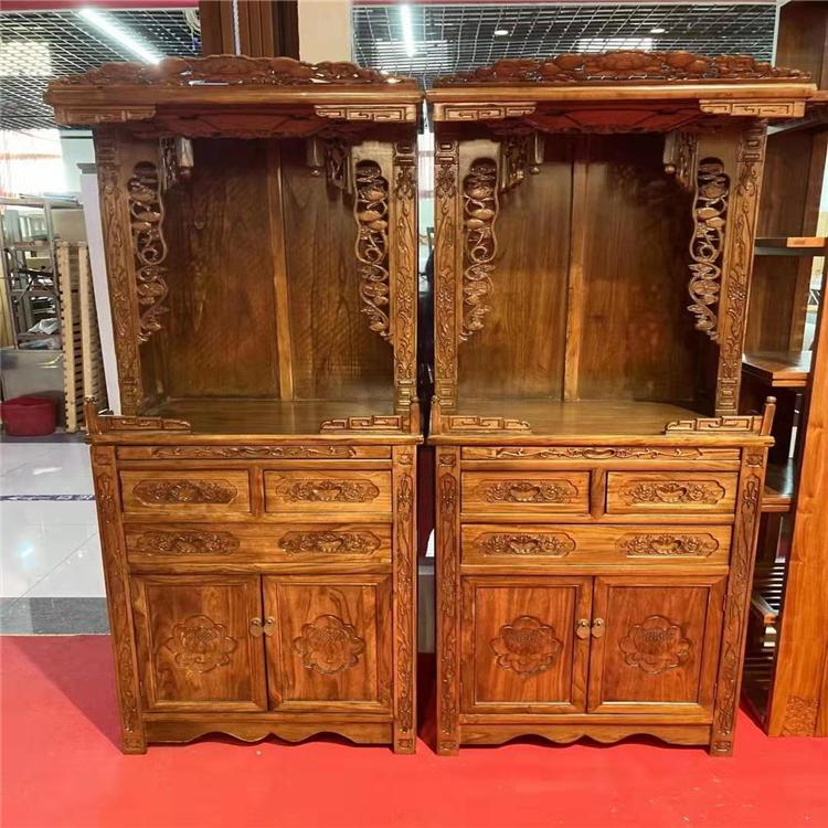 厂家定制北方老榆木供桌实木佛龛两件套                                                                                                                                                                                                                                             