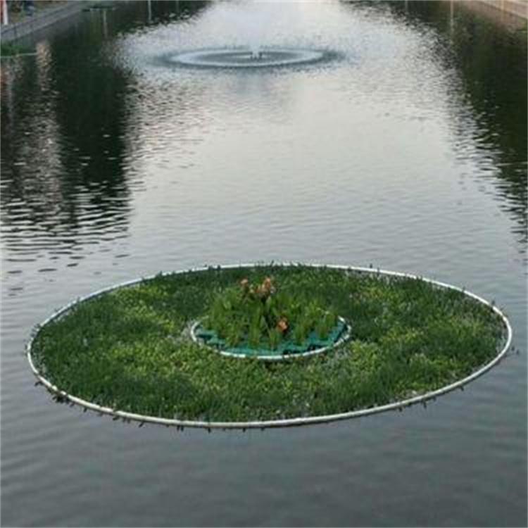 人工浮岛 水面绿化漂浮湿地水生植物种植