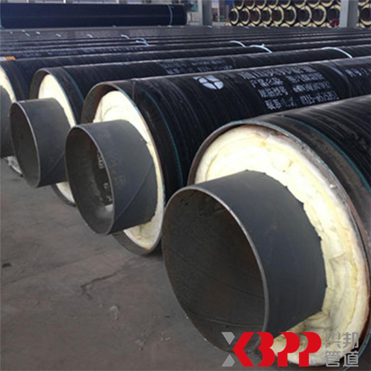 热力钢套钢蒸汽保温管 预制岩棉钢管 欢迎致电  一站式采购