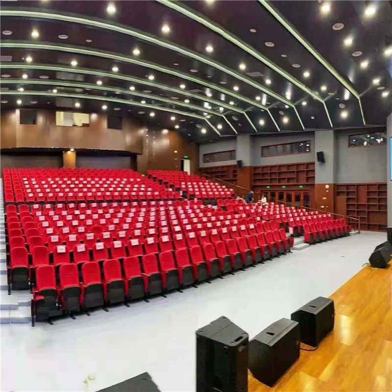新沣礼堂椅批发 学校礼堂椅 多媒体教室排椅订做厂家
