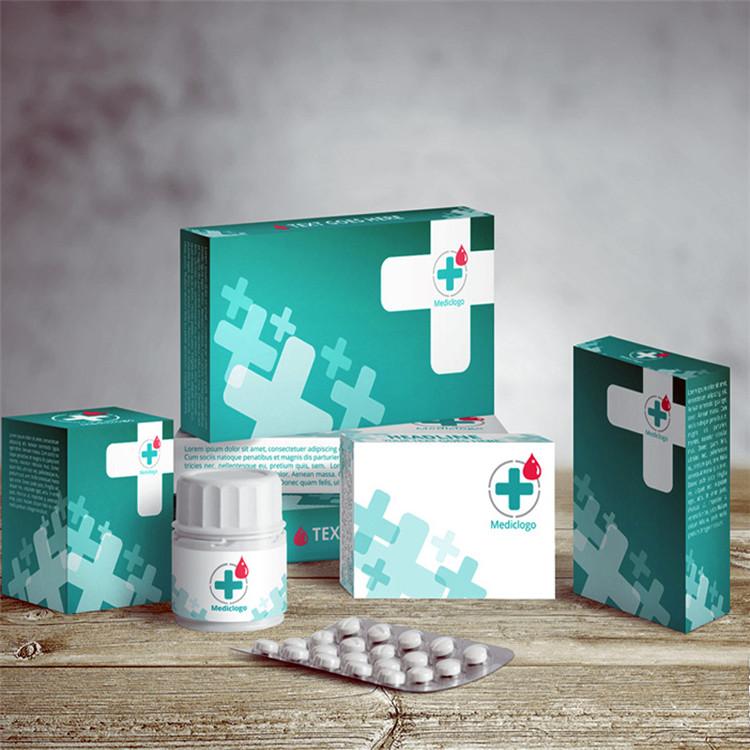 兴安盟 白卡纸药盒 雄风 药品包装盒 厂家供应