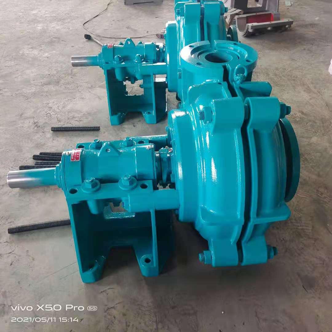 山东鑫广渣浆泵机封式6/4钢厂/煤矿专用高扬程大流量