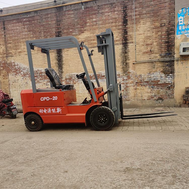 液压搬运车 2吨全电动地牛仓库锂电托盘车