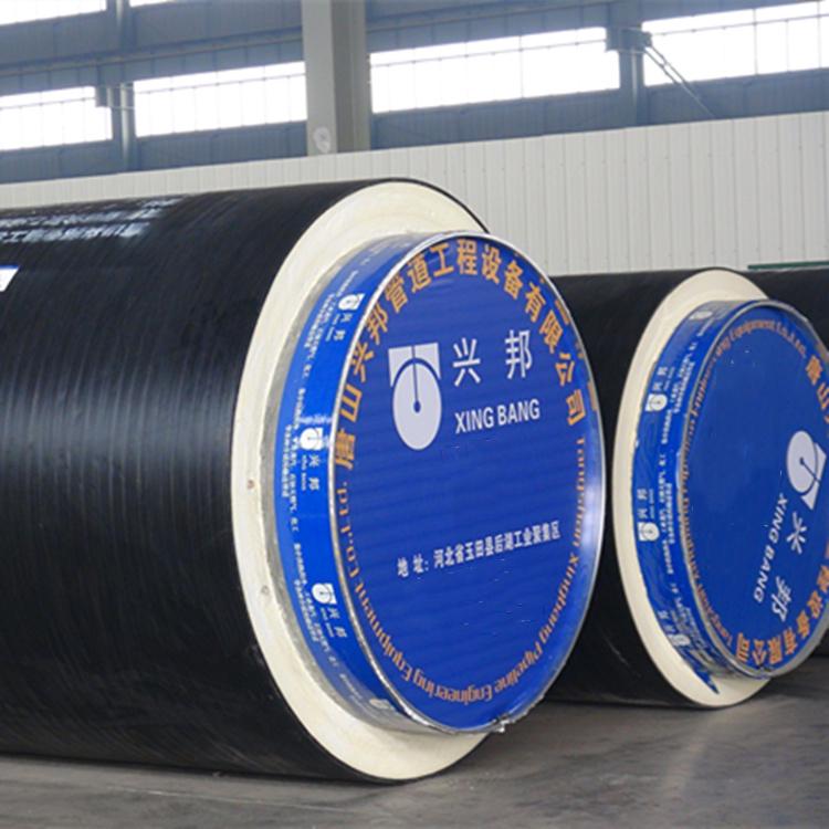 喷涂缠绕保温管预制直埋保温管