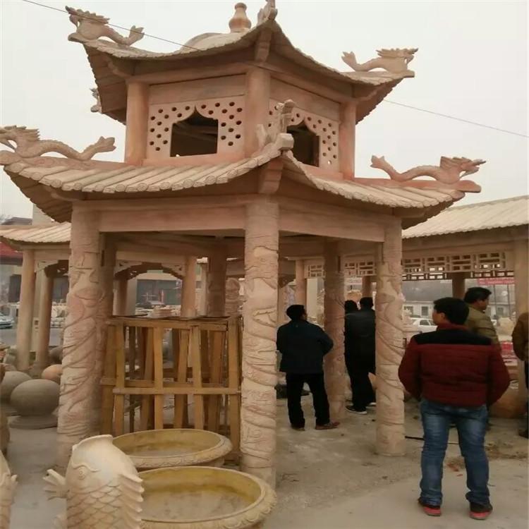 古建筑凉亭 三六八角亭 凉亭施工修建位置的选地