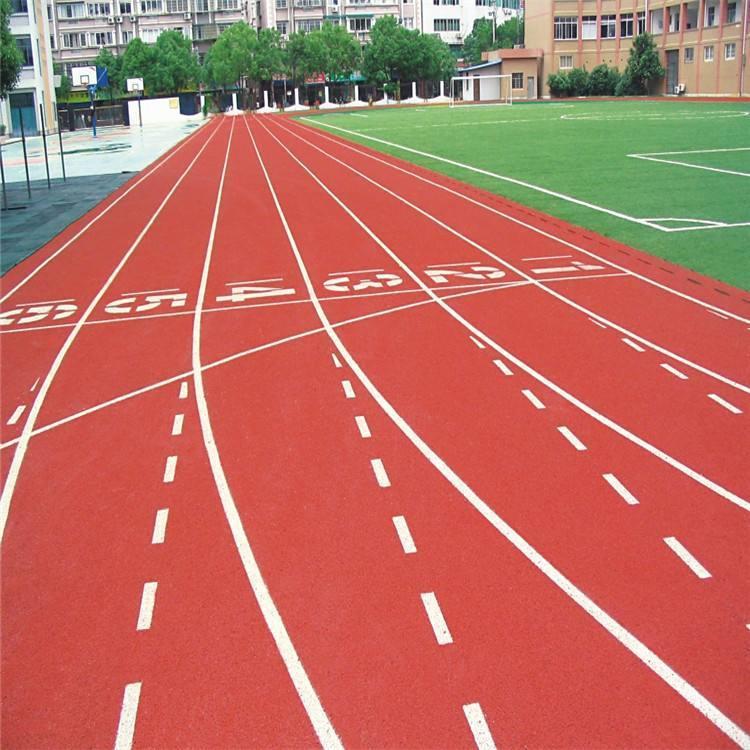 渗水型塑胶跑道 混合型塑胶跑道工程施工 信联体育 建设施工