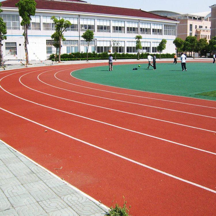 渗水型塑胶跑道 混合型塑胶跑道工程施工 信联体育 建设施工