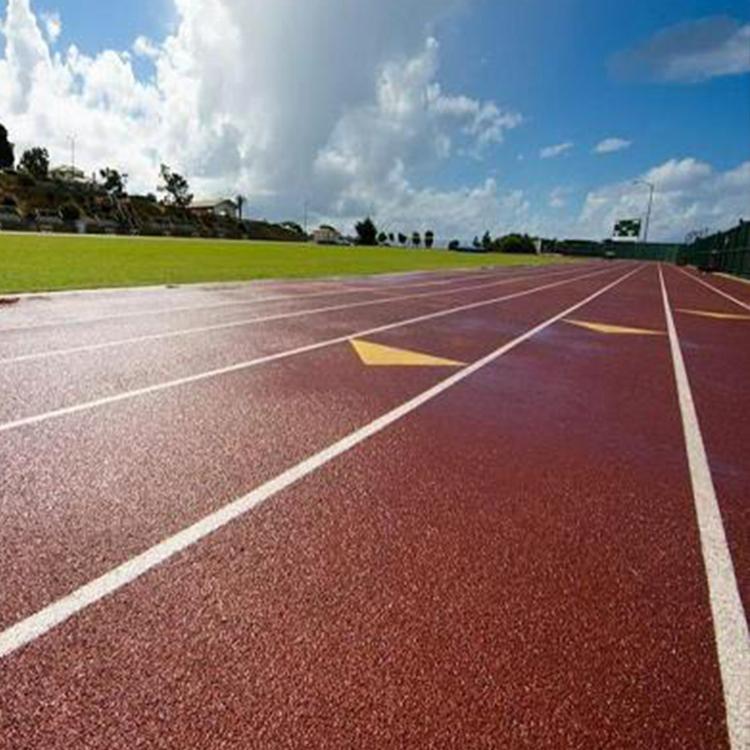 全塑型运动跑道工程承接 球场塑胶跑道 信联体育 多色可选