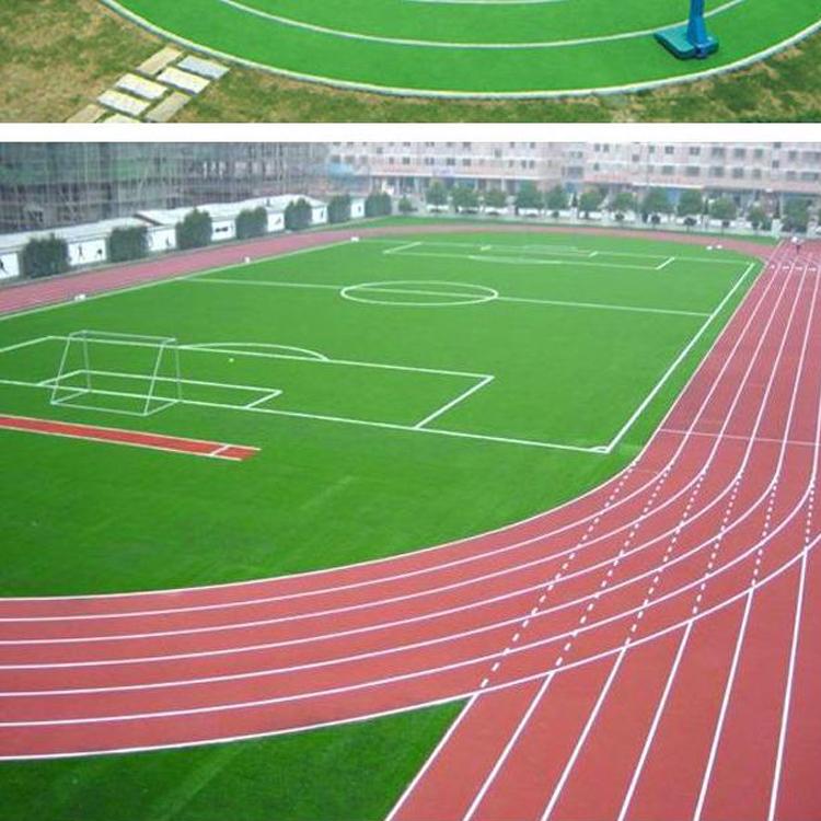 渗水型塑胶跑道 混合型塑胶跑道工程施工 信联体育 建设施工