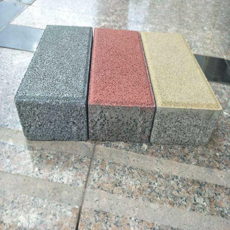 面包砖荷兰砖彩色方形面包砖人行道铺路砖公园广场砖规格齐全