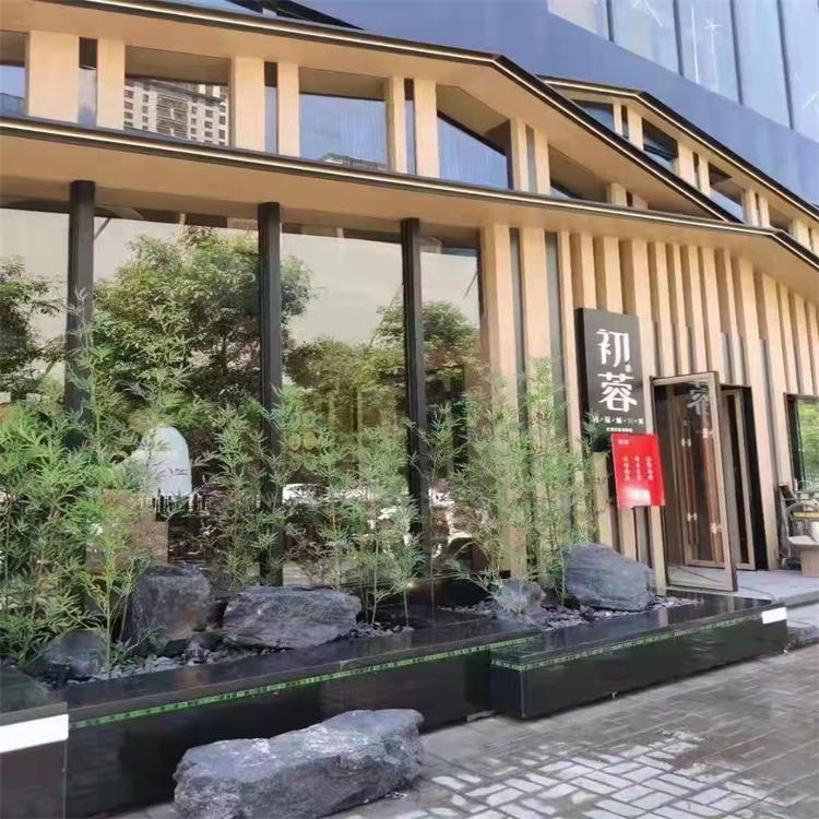 千层石假山 别墅庭院假山定制 园林景观假山喷泉 新业雕塑