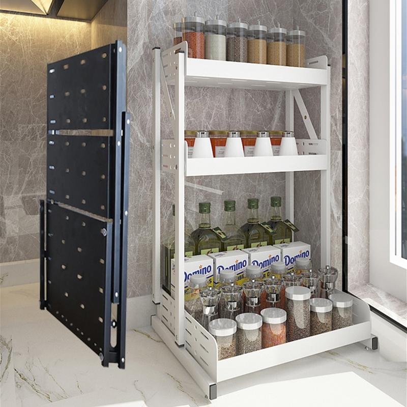 厨房置物架可折叠款今年新款调料架折叠置物架厨房用品