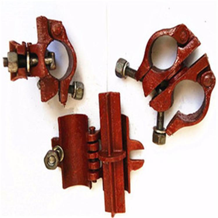 厂家供应 建筑扣件  十字扣件 钢管脚手架扣件 玛钢旋转 对接扣件