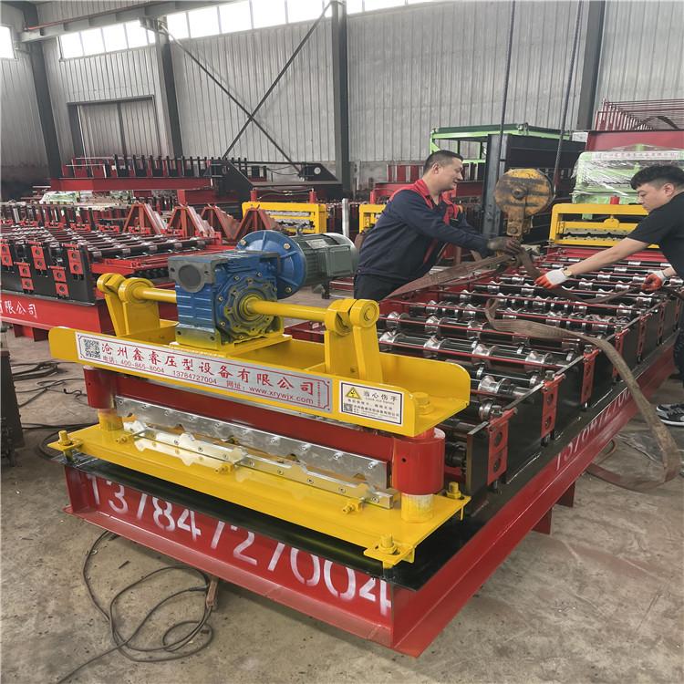 全自动变频压瓦机 不锈钢压瓦机机器 鑫睿机械 专供