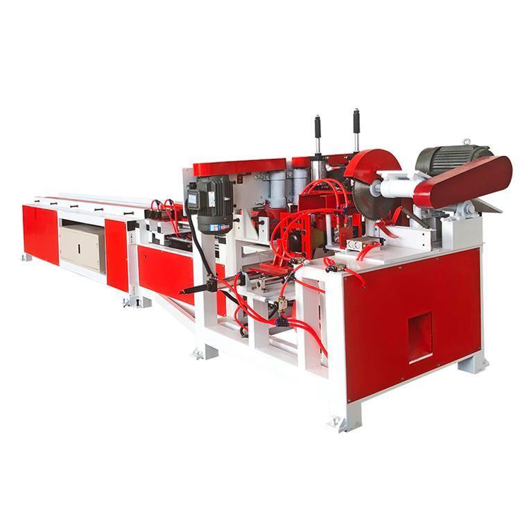 驰途 全自动数控脚墩机木托盘切割打钉一体机