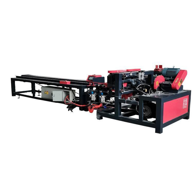 驰途 自动切脚机废旧模板机 全自动木托盘脚墩机 