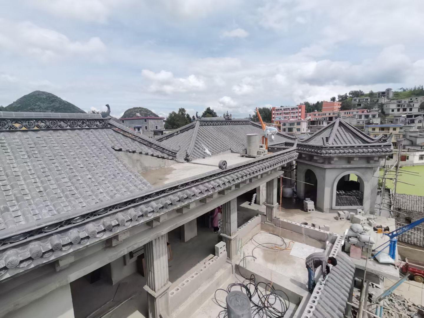 农村别墅青瓦施工队伍 古建砖瓦厂 青瓦施工队 青瓦厂家